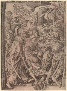 The Betrayal of Christ, c. 1485. Creator: Master IAM of Zwolle