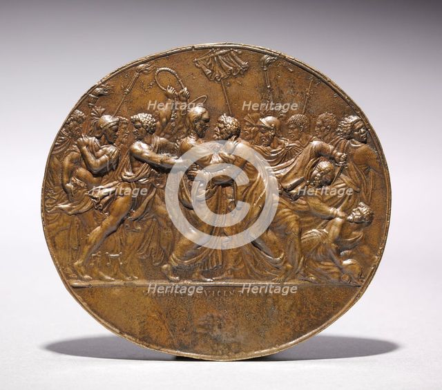 The Betrayal of Christ, c. 1525. Creator: Valerio Belli (Italian, c. 1468-1546), workshop of.