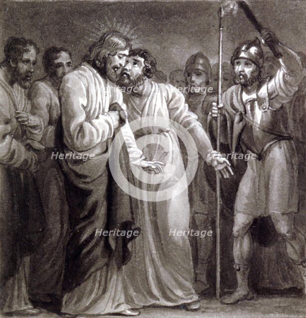 'The Betrayal of Christ', c1810-c1844. Artist: Henry Corbould 