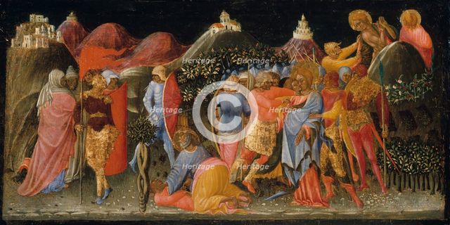 The Betrayal of Christ, ca. 1445-50. Creator: Bartolomeo di Tommaso.