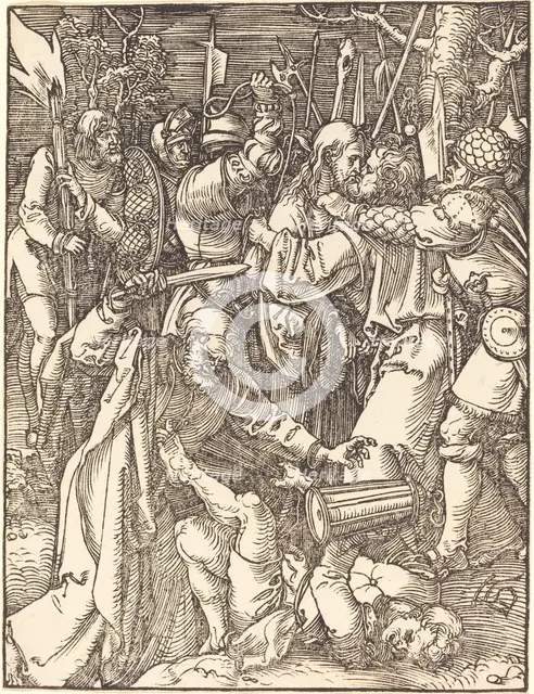 The Betrayal of Christ, probably c. 1509/1510. Creator: Albrecht Durer.