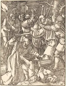 The Betrayal of Christ, probably c. 1509/1510. Creator: Albrecht Durer