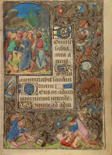 The Betrayal of Christ; Prayer Book of Charles the Bold, about 1471. Creator: Lieven van Lathem