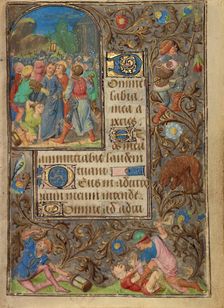The Betrayal of Christ; Prayer Book of Charles the Bold, about 1471. Creator: Lieven van Lathem