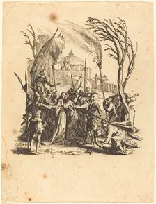 The Betrayal, c. 1624/1625. Creator: Jacques Callot