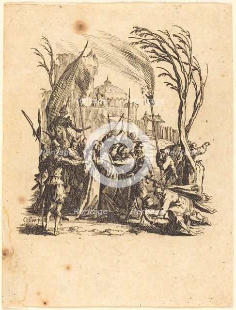 The Betrayal, c. 1624/1625. Creator: Jacques Callot.