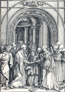 The Betrothal of the Virgin 1506 (1906). Artist: Albrecht Durer