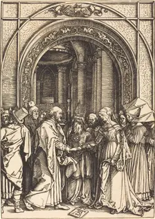The Betrothal of the Virgin, c. 1504/1505. Creator: Albrecht Durer
