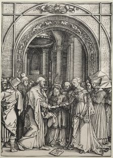 The Betrothal of the Virgin, c. 1504-1505. Creator: Albrecht Dürer (German, 1471-1528)