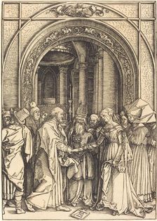 The Betrothal of the Virgin, c. 1504/1505. Creator: Albrecht Durer