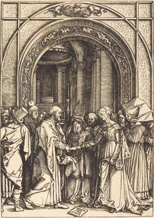 The Betrothal of the Virgin, c. 1504/1505. Creator: Albrecht Durer