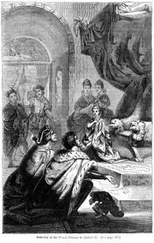 The betrothal of Isabella of Valois (1389-1409) to King Richard II (1367-1400), 1396