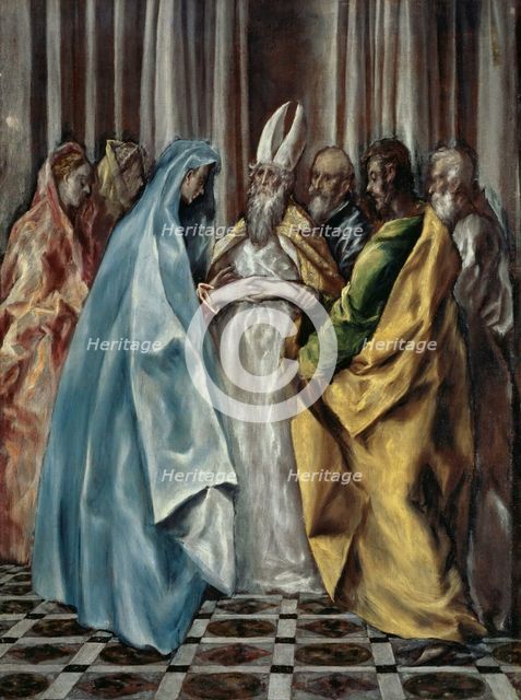 The Betrothal of Joseph and Mary, ca 1613. Creator: El Greco, Dominico (1541-1614).