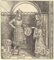 The Betrothal of Maximilian with Mary of Burgundy, 1511. Creator: Albrecht Durer