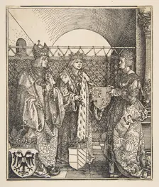 The Betrothal of Philip and Joanna.n.d. Creator: Albrecht Durer