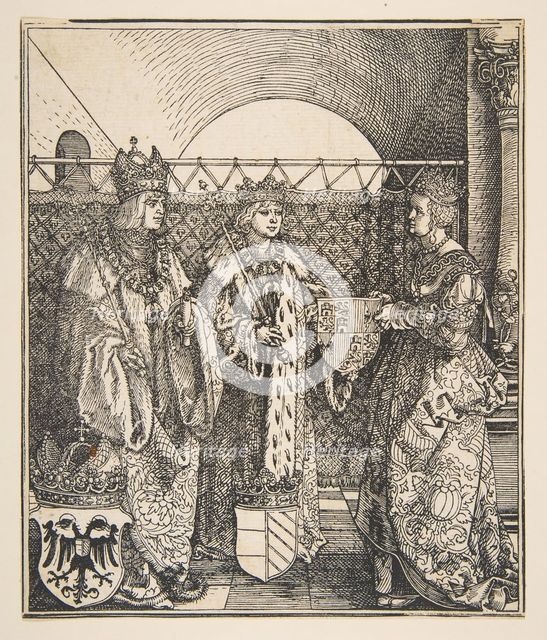 The Betrothal of Philip and Joanna.n.d. Creator: Albrecht Durer.