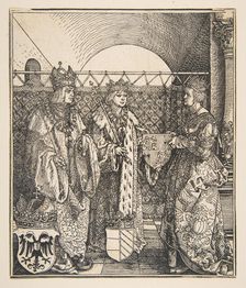 The Betrothal of Philip and Joanna.n.d. Creator: Albrecht Durer