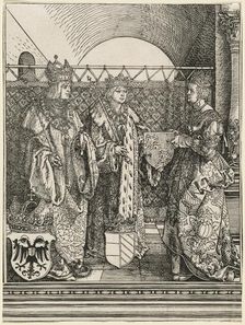 The Betrothal of Philip the Fair with Joan of Castile, 1515. Creator: Albrecht Durer