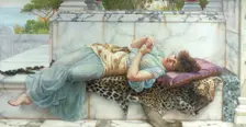 The Betrothed 1892. Artist: John William Godward
