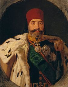 The Bey of Tunis, Sid Muhammed Es Sadok, 1862. Creator: Johan Fredrik Hockert