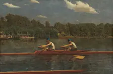 The Biglin Brothers Racing, 1872. Creator: Thomas Eakins