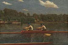 The Biglin Brothers Racing, 1872. Creator: Thomas Eakins