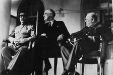 The Big Three met at Teheran 1943, (1945)