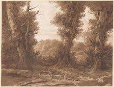 The Big Trees. Creator: Alphonse Legros