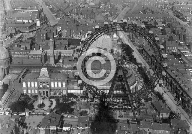 The Big Wheel, Blackpool, Lancashire, 1890-1910. Artist: Unknown