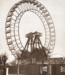 The Big Wheel, Earls Court, London, c1900. Creator: Unknown