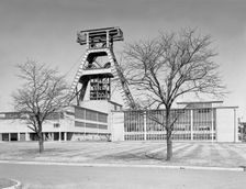 The Big A, Hem Heath Colliery, Trentham, Staffordshire, 1960. Creator: Michael Walters