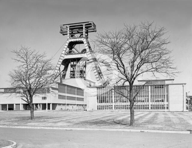 The Big A, Hem Heath Colliery, Trentham, Staffordshire, 1960.  Artist: Michael Walters