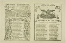 The Big Dance, The Reservists, n.d. Creator: José Guadalupe Posada