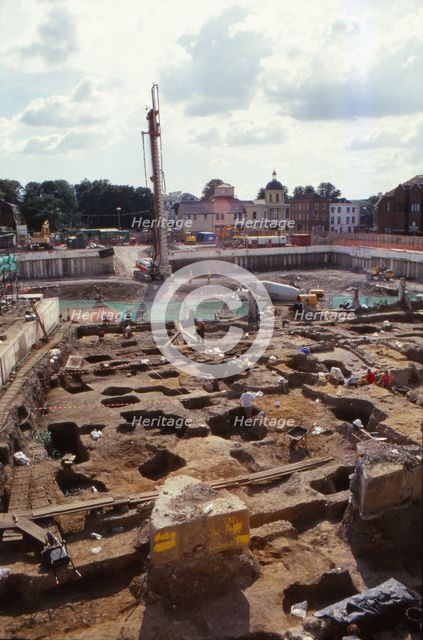 The Big Dig, Canterbury, Kent. Summer, 2002. Artist: CM Dixon.