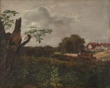 The Big Inn at Fredensborg, 1817. Creator: Johan Christian Dahl