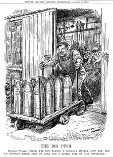 The Big Push 1916. Artist: Leonard Raven-Hill