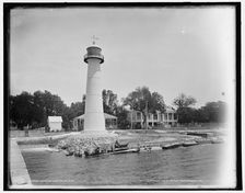 The Biloxi light, Biloxi, Miss., c1901. Creator: Unknown