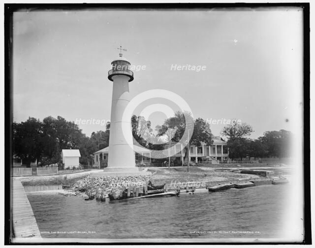 The Biloxi light, Biloxi, Miss., c1901. Creator: Unknown.