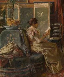 The Bill of the Dressmaker, 1901. Creator: Henri de Smeth