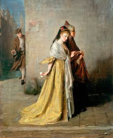 The Billet-Doux, 1869. Creator: Thomas Alexander Ferguson Graham
