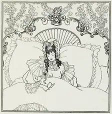 The Billet-Doux, 1897. Creator: Aubrey Beardsley