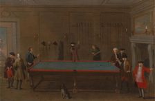 The Billiard Room, ca. 1725. Creator: Unknown