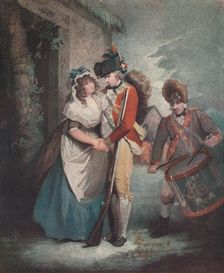 The Billited Soldier's Departure c1786-1813, (1909). Artist: George Graham