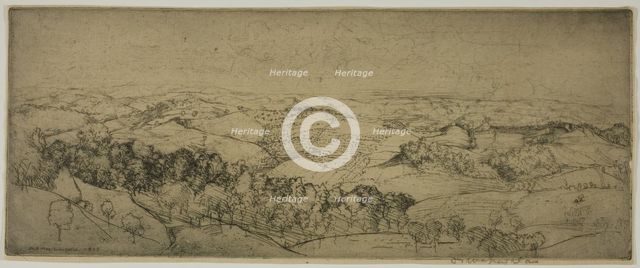 The Billows, 1909. Creator: Donald Shaw MacLaughlan.
