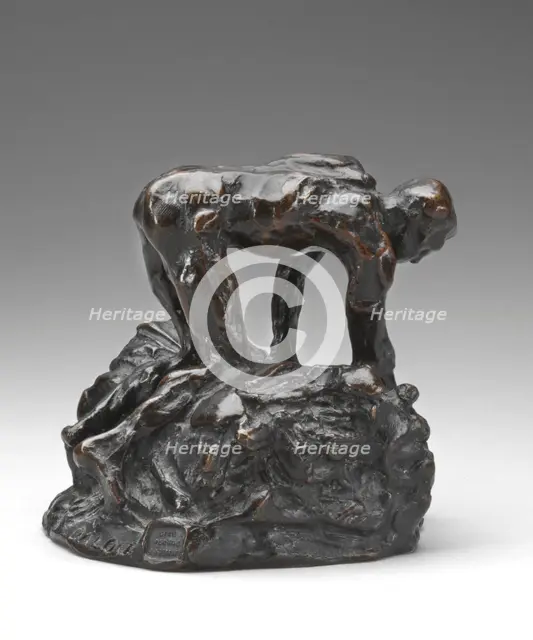 The Binder (Le botteleur), model c. 1894, cast c. 1907/1934. Creator: Jules Dalou.