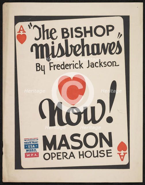 The Bishop Misbehaves, [193-]. Creator: Unknown.