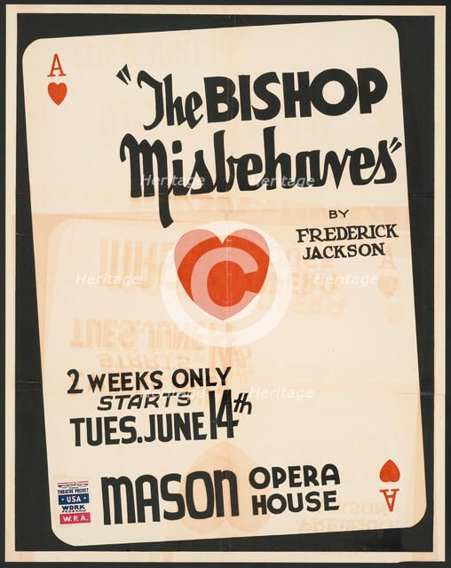 The Bishop Misbehaves, Los Angeles, 1938. Creator: Unknown.