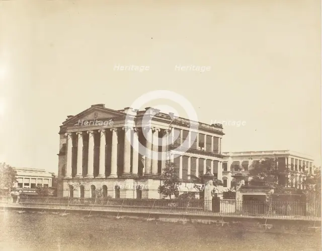 The Bishop's Palace, Calcutta, 1850s. Creator: Captain R. B. Hill.