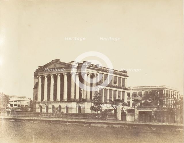 The Bishop's Palace, Calcutta, 1850s. Creator: Captain R. B. Hill.