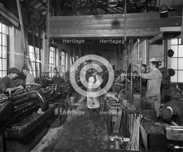 The Birmingham Small Arms factory, Small Heath, Birmingham, February 1917. Artist: H Bedford Lemere.